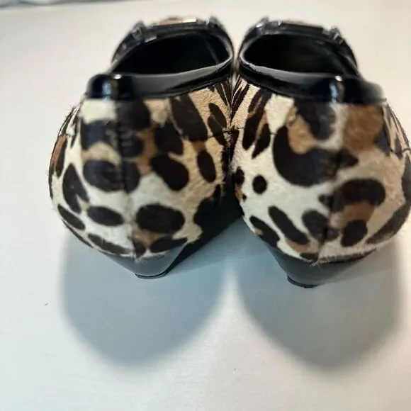 NWOT Antonio Melani Leopard Print Shoes7.5 - Picture 2 of 8